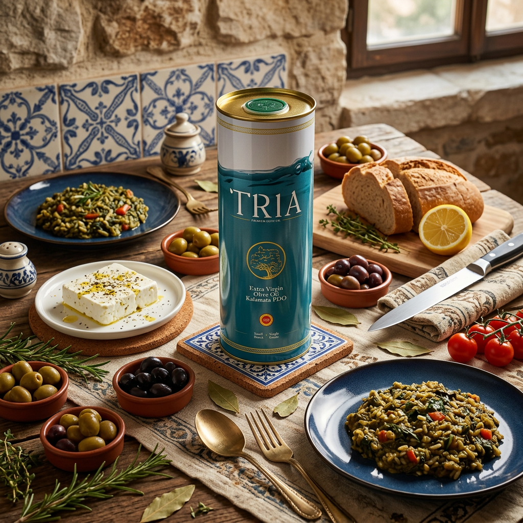 TRIA Single Estate Extra Virgin Olive Oil 500ml