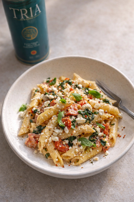 Viral Baked Feta Pasta