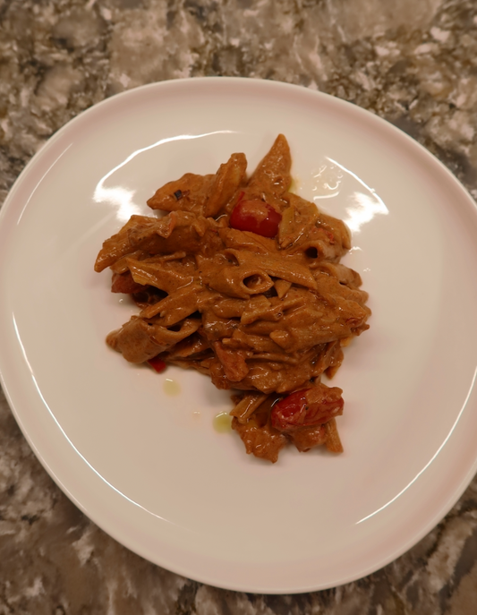 Fiery Sunset Chicken Pasta